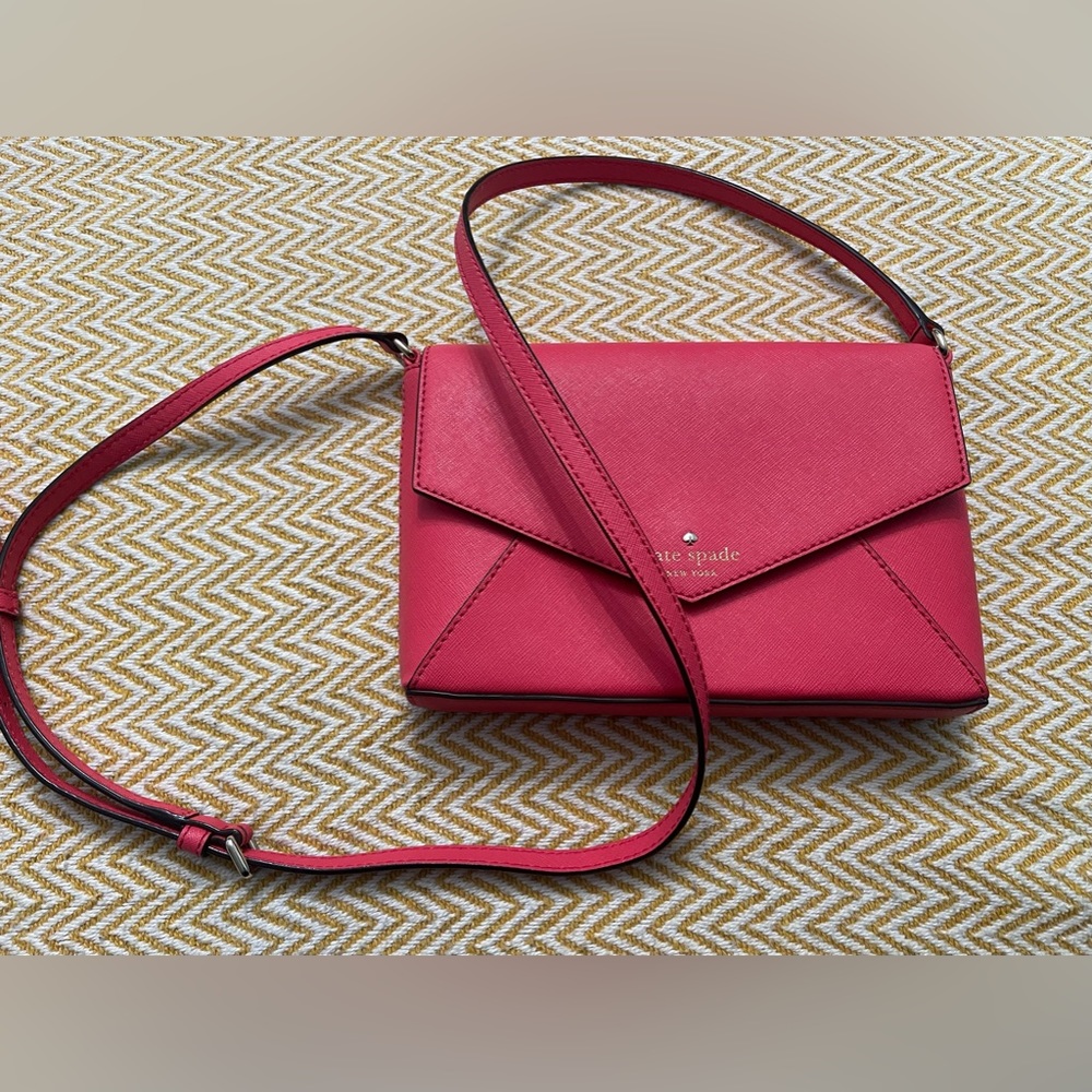 Kate Spade Cedar Street Monday Crossbody, Hot Salmon Pink